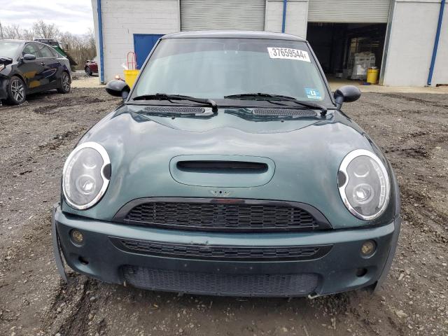 WMWRE33423TD72676 - 2003 MINI COOPER S GREEN photo 5