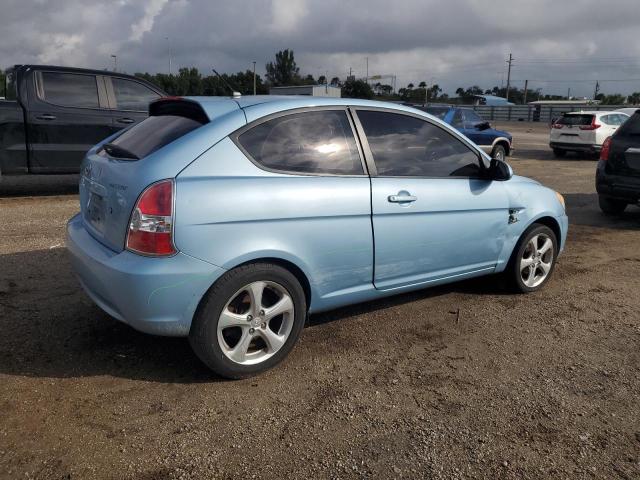 KMHCN36C47U009915 - 2007 HYUNDAI ACCENT SE BLUE photo 3