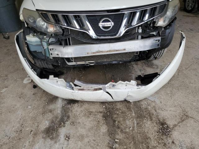 JN8AZ18W79W204785 - 2009 NISSAN MURANO S WHITE photo 13