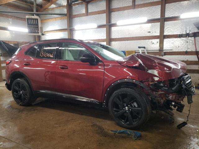 LRBAZLR40ND109591 - 2022 BUICK ENVISION PREFERRED BURGUNDY photo 4