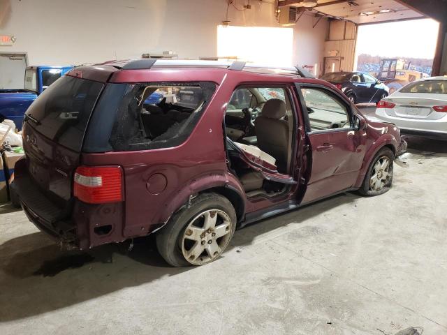 1FMZK06126GA24183 - 2006 FORD FREESTYLE LIMITED MAROON photo 3