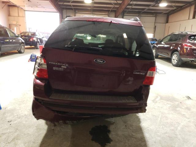 1FMZK06126GA24183 - 2006 FORD FREESTYLE LIMITED MAROON photo 6