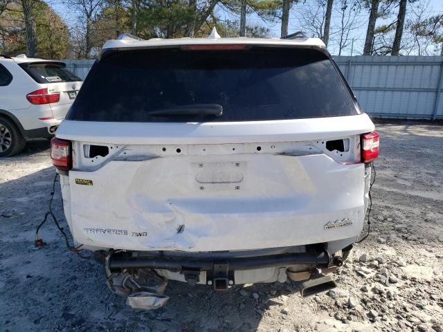 1GNEVKKW8JJ237732 - 2018 CHEVROLET TRAVERSE HIGH COUNTRY WHITE photo 6