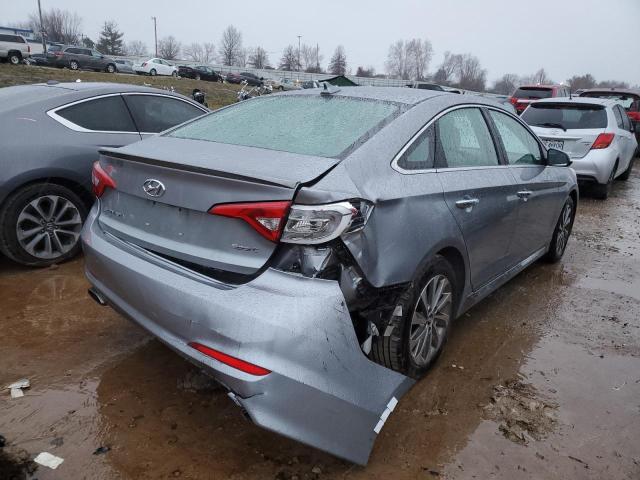 5NPE34AF4FH258461 - 2015 HYUNDAI SONATA SPORT SILVER photo 3