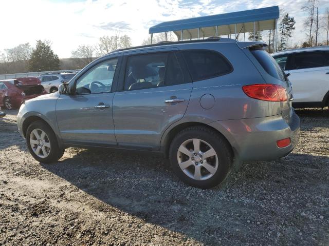 5NMSH13E78H224327 - 2008 HYUNDAI SANTA FE SE BLUE photo 2