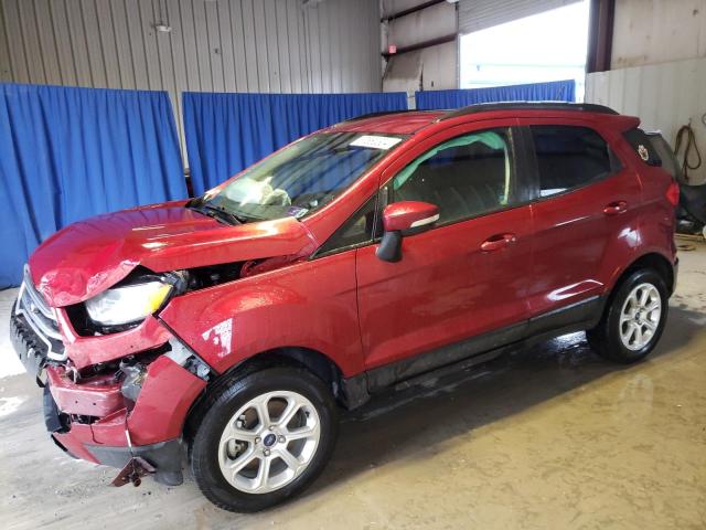 MAJ6S3GL7KC304701 - 2019 FORD ECOSPORT SE RED photo 1