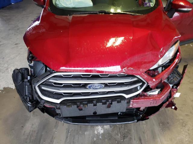 MAJ6S3GL7KC304701 - 2019 FORD ECOSPORT SE RED photo 12