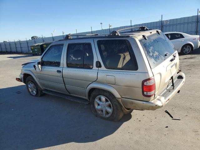 JN8DR09XX1W564832 - 2001 NISSAN PATHFINDER LE BEIGE photo 2