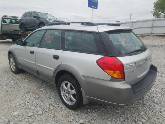 4S4BP61C377322497 - 2007 SUBARU LEGACY OUTBACK 2.5I  photo 3