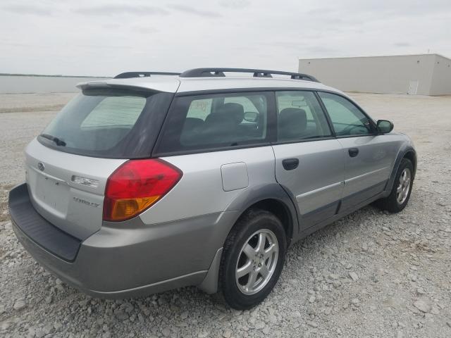 4S4BP61C377322497 - 2007 SUBARU LEGACY OUTBACK 2.5I  photo 4