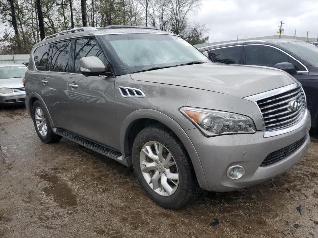 JN8AZ2NF9B9501748 - 2011 INFINITI QX56 GRAY photo 4