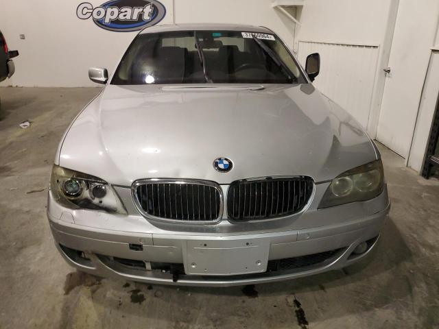 WBAHN83567DT71349 - 2007 BMW 750 SILVER photo 5