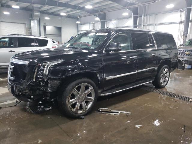 1GYS4HKJ0JR363441 - 2018 CADILLAC ESCALADE ESV LUXURY BLACK photo 1