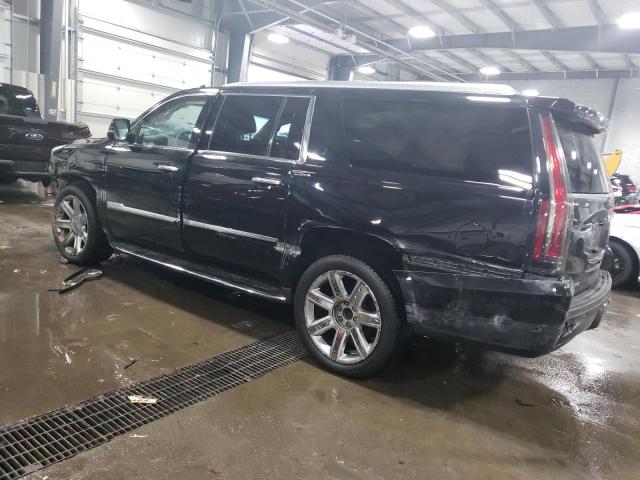 1GYS4HKJ0JR363441 - 2018 CADILLAC ESCALADE ESV LUXURY BLACK photo 2