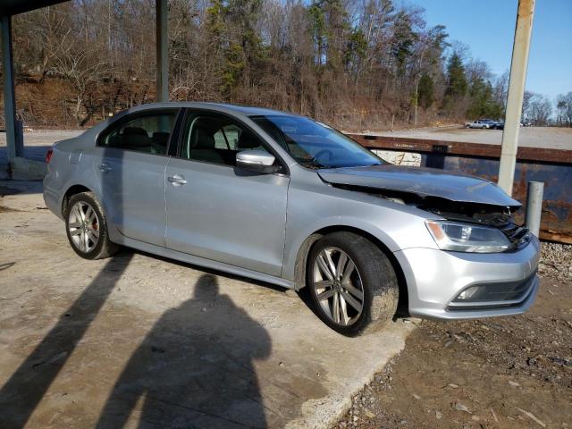 3VW3A7AJXFM326790 - 2015 VOLKSWAGEN JETTA TDI SILVER photo 4