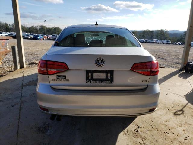 3VW3A7AJXFM326790 - 2015 VOLKSWAGEN JETTA TDI SILVER photo 6