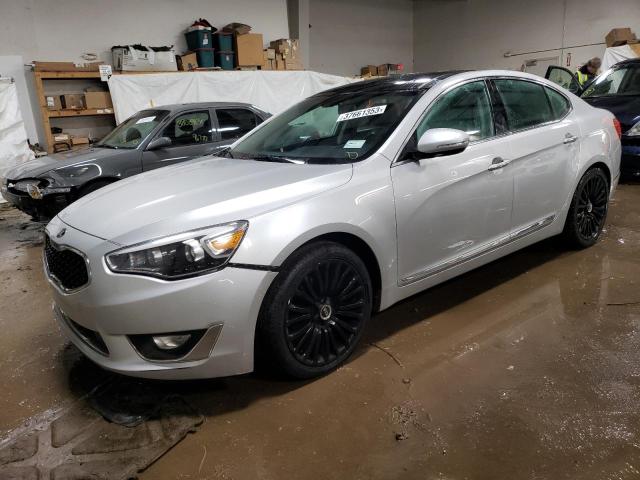 KNALN4D73G5211331 - 2016 KIA CADENZA LUXURY SILVER photo 1