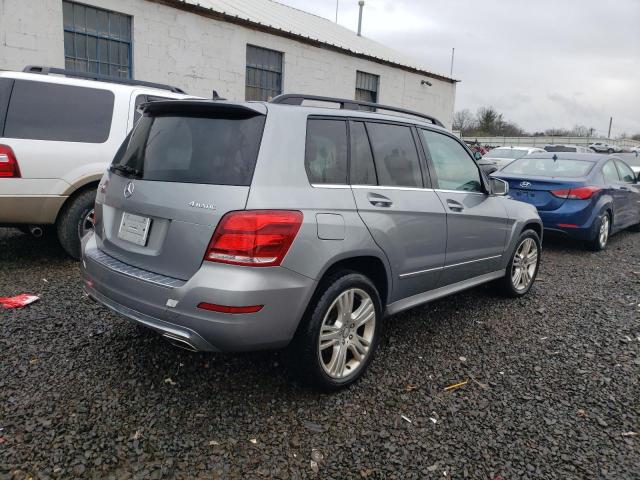 WDCGG8JB5FG432926 - 2015 MERCEDES-BENZ GLK 350 4MATIC SILVER photo 3