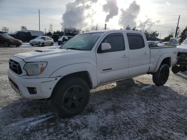 3TMMU4FN6CM048815 - 2012 TOYOTA TACOMA DOUBLE CAB LONG BED WHITE photo 1