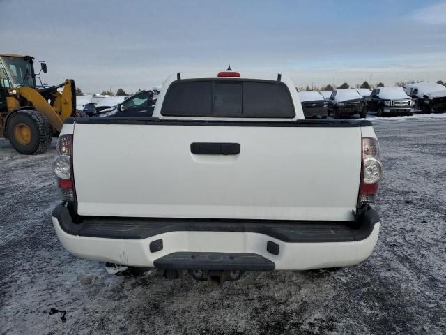 3TMMU4FN6CM048815 - 2012 TOYOTA TACOMA DOUBLE CAB LONG BED WHITE photo 6