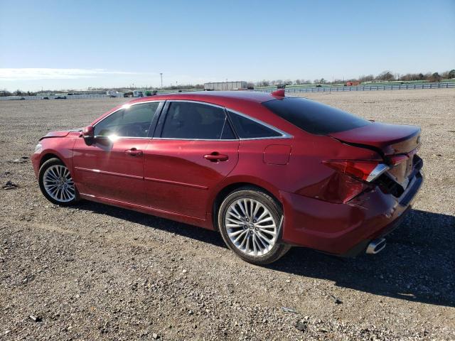 4T1DZ1FB5LU040346 - 2020 TOYOTA AVALON LIM RED photo 2