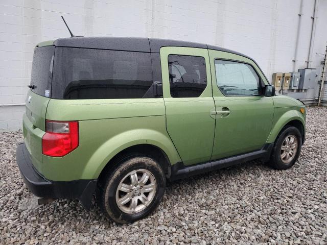 5J6YH28727L005504 - 2007 HONDA ELEMENT EX GREEN photo 3