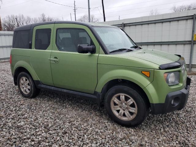 5J6YH28727L005504 - 2007 HONDA ELEMENT EX GREEN photo 4