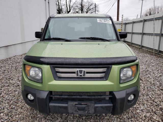 5J6YH28727L005504 - 2007 HONDA ELEMENT EX GREEN photo 5