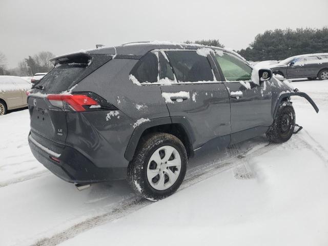 JTMF1RFV9KJ006214 - 2019 TOYOTA RAV4 LE GRAY photo 3