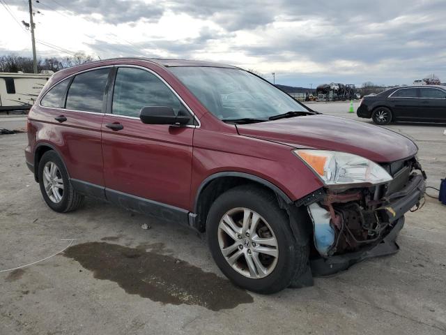 5J6RE4H57AL010504 - 2010 HONDA CR-V EX BURGUNDY photo 4