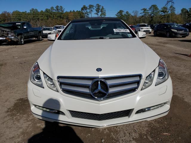 WDDKK5KF6CF153829 - 2012 MERCEDES-BENZ E 350 WHITE photo 5