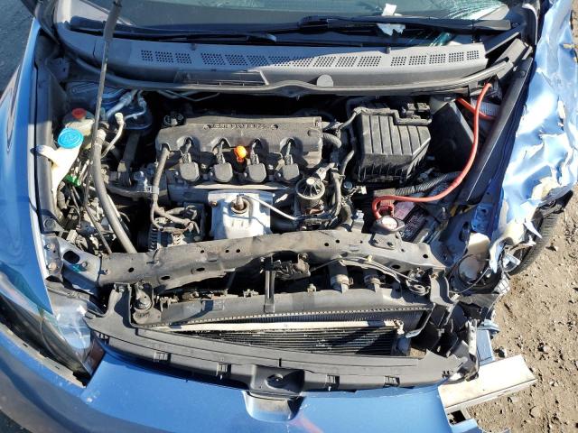 1HGFA16588L078327 - 2008 HONDA CIVIC LX BLUE photo 11