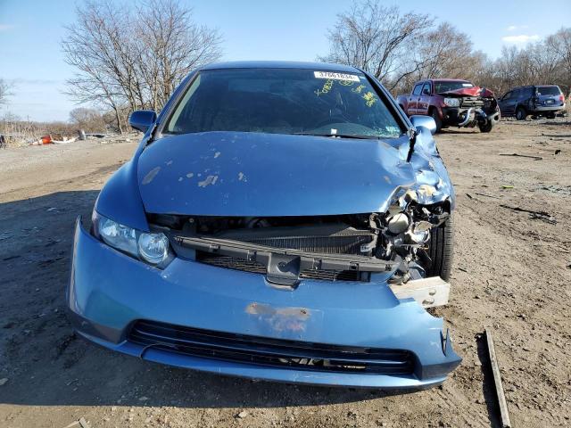 1HGFA16588L078327 - 2008 HONDA CIVIC LX BLUE photo 5