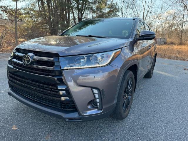 5TDJZRFH7KS702196 - 2019 TOYOTA HIGHLANDER SE CHARCOAL photo 2