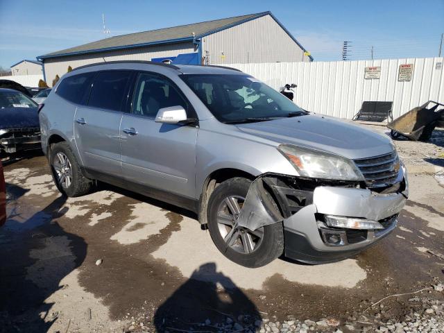 1GNKRHKD1FJ261421 - 2015 CHEVROLET TRAVERSE LT SILVER photo 4