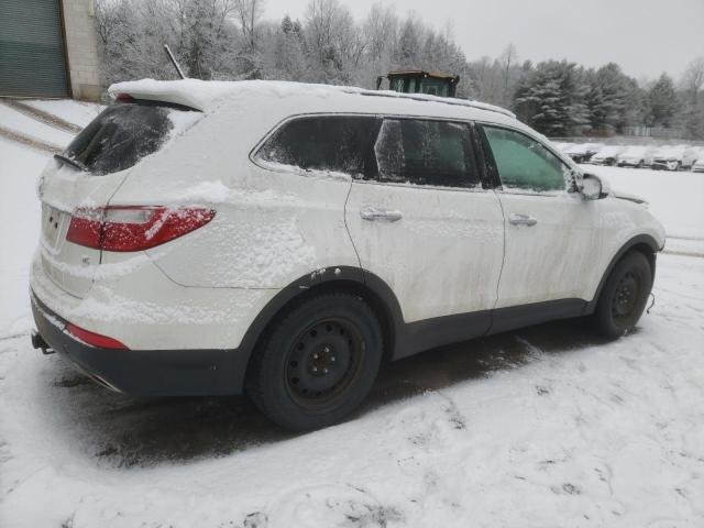 KM8SM4HF4DU026818 - 2013 HYUNDAI SANTA FE GLS WHITE photo 3