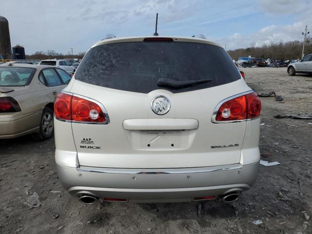 5GAKRCEDXCJ377124 - 2012 BUICK ENCLAVE WHITE photo 6