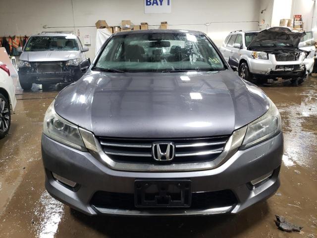 1HGCR2F87DA133948 - 2013 HONDA ACCORD EXL GRAY photo 5