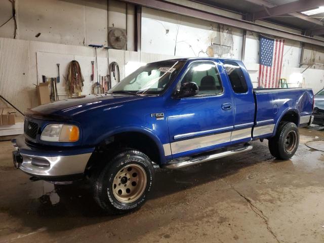 1FTZX18WXWKB56223 - 1998 FORD F150 BLUE photo 1