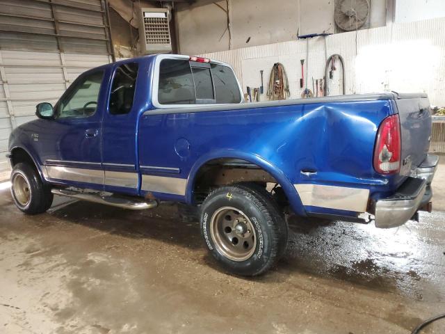 1FTZX18WXWKB56223 - 1998 FORD F150 BLUE photo 2