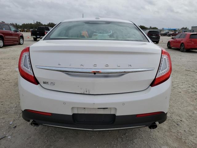 1LNHL9DK3GG603256 - 2016 LINCOLN MKS WHITE photo 6