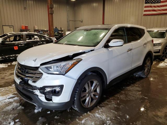 5XYZWDLA0DG095158 - 2013 HYUNDAI SANTA FE S WHITE photo 1