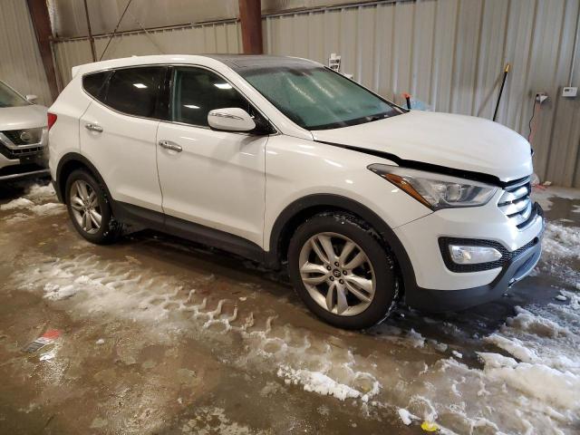 5XYZWDLA0DG095158 - 2013 HYUNDAI SANTA FE S WHITE photo 4