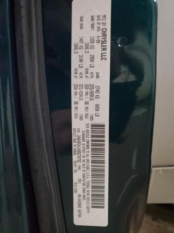 2A8HR54149R679792 - 2009 CHRYSLER TOWN & COU TOURING GREEN photo 13