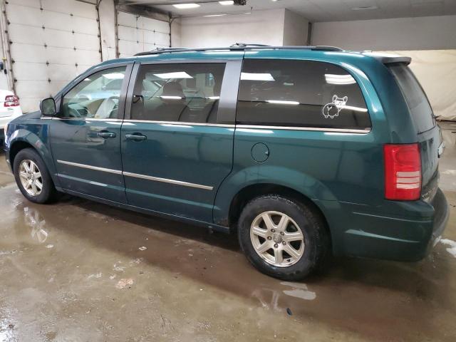 2A8HR54149R679792 - 2009 CHRYSLER TOWN & COU TOURING GREEN photo 2
