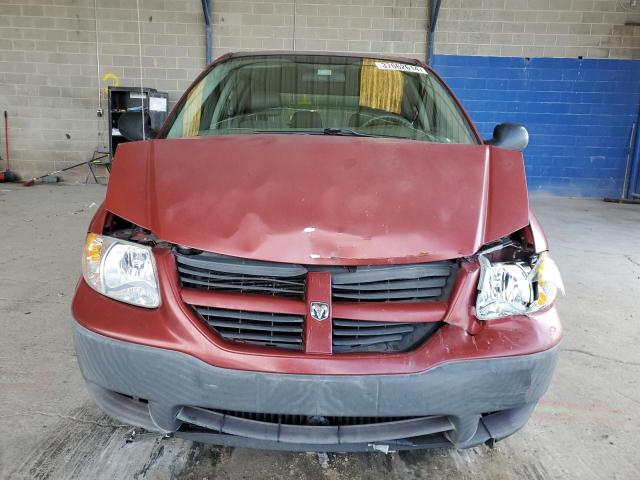 1D4GP25RX6B731421 - 2006 DODGE CARAVAN SE RED photo 5