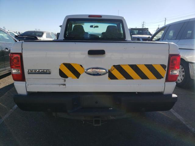 1FTYR10D09PA34865 - 2009 FORD RANGER WHITE photo 6