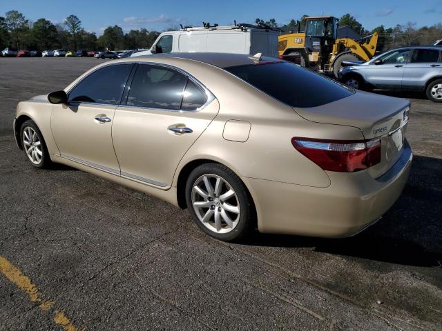 JTHBL46F595090246 - 2009 LEXUS LS 460 GOLD photo 2