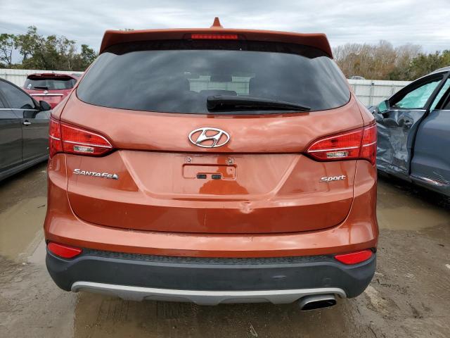 5XYZT3LB2FG254096 - 2015 HYUNDAI SANTA FE S RED photo 6