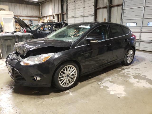 1FAHP3M21CL467027 - 2012 FORD FOCUS SEL BLACK photo 1